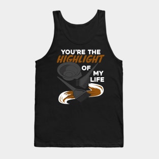 Hair Colorist Stylist Hairdresser Gift Tank Top